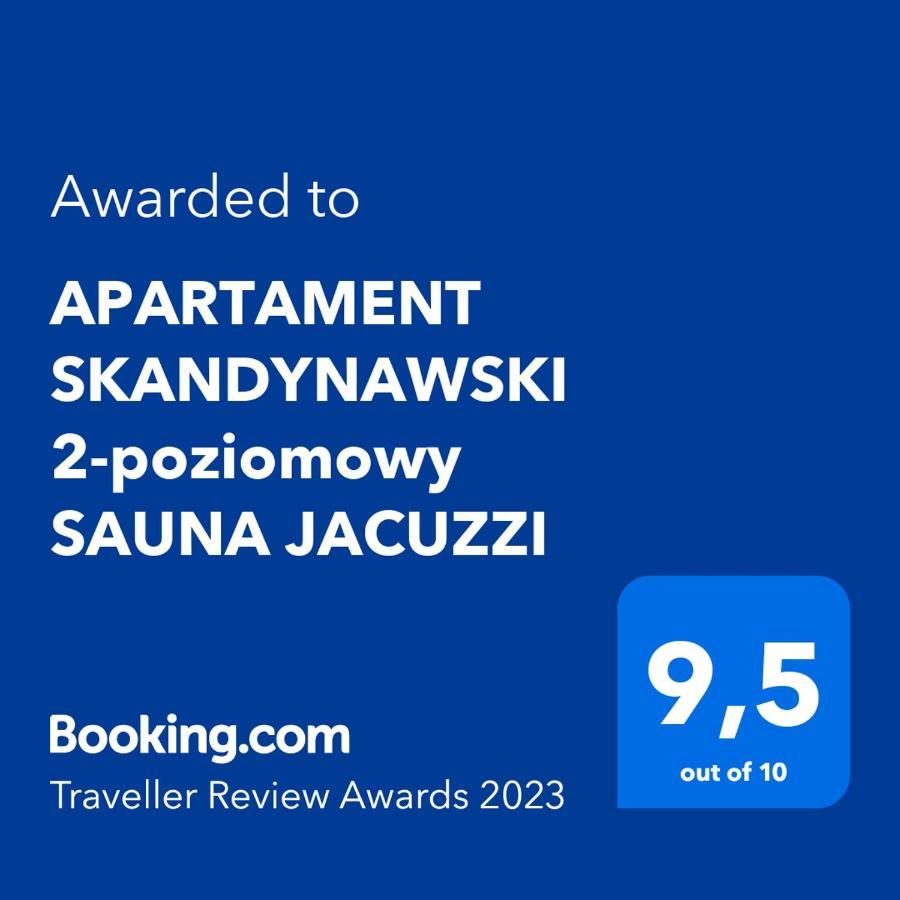 Apartament Skandynawski 2-Poziomowy Sauna Jacuzzi Щирк Экстерьер фото
